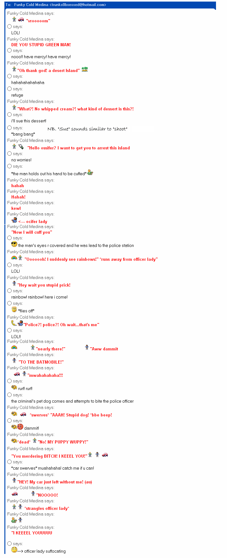 *Glorious* screen cap by St Jade *huggles*